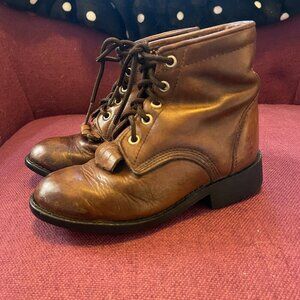 Kids Justin Roper Boots Size 8